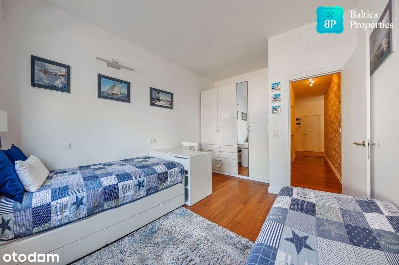 Piękny 3 pok apartament Neptun Park + Garaż+ Taras-17