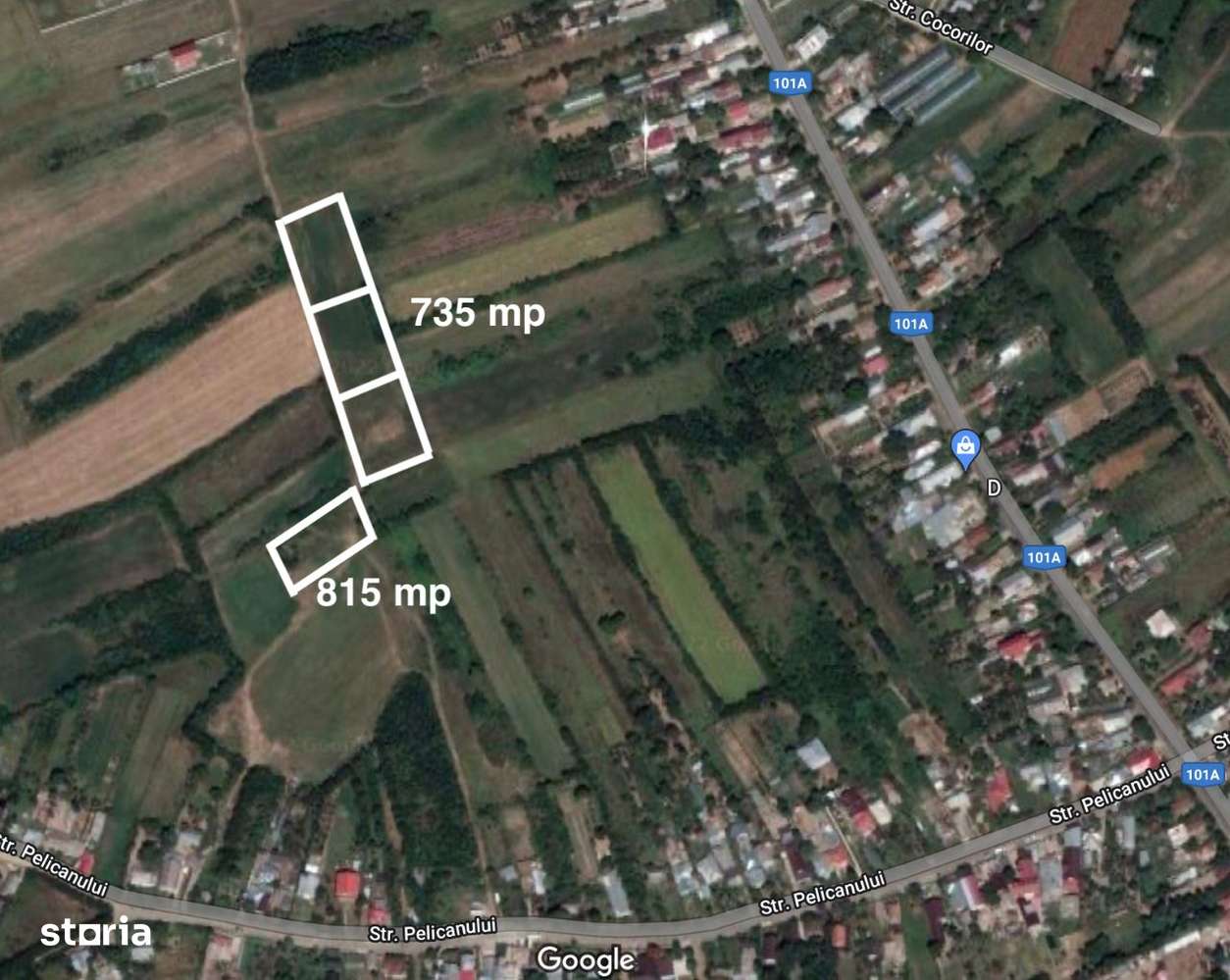 Terenuri IN RATE 500 €/luna, teren 25€ Peris, Tancabesti-10