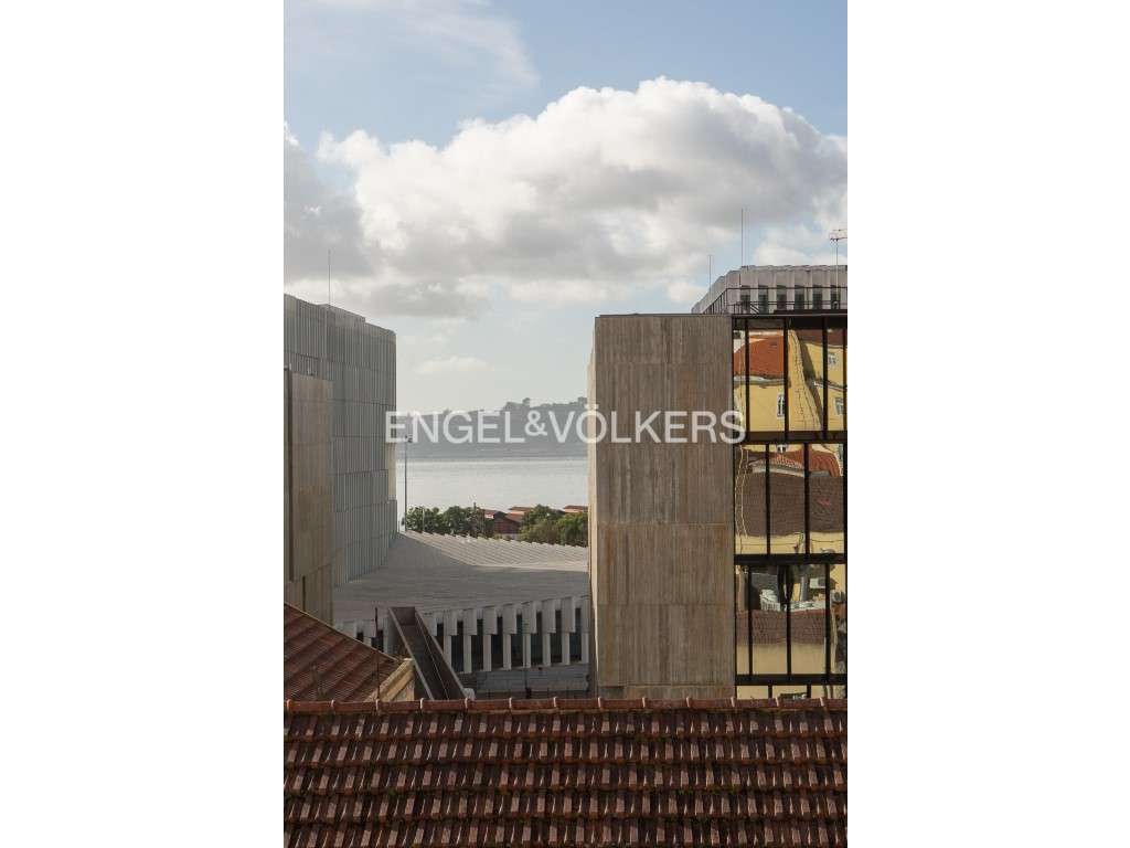 Amplo T2 com vista sobre o rio em Santos Design District-22