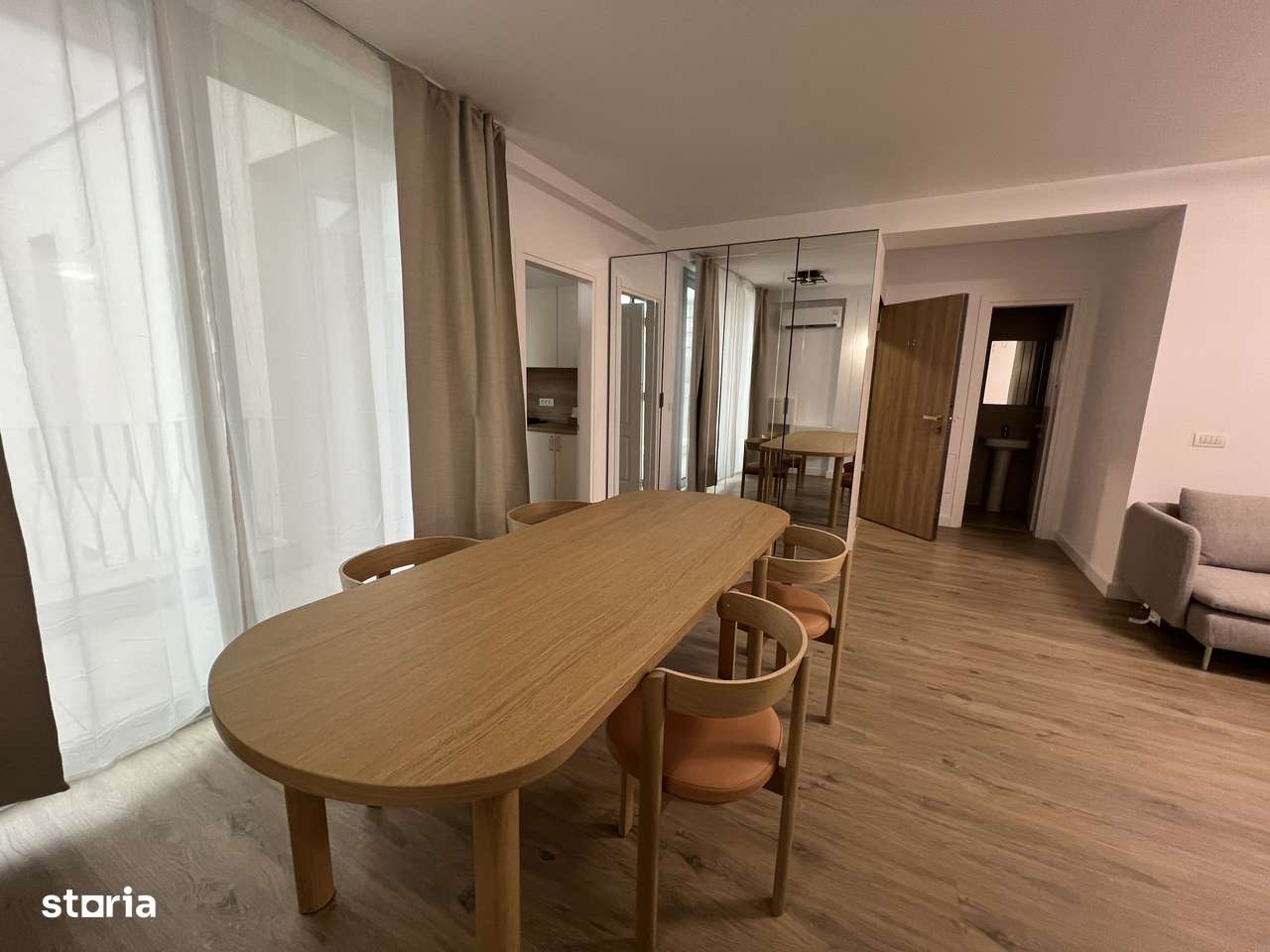 Prima Închiriere || Penthouse nou, elegant 4 camere , mobilat complet - Imagine principală: 5/16