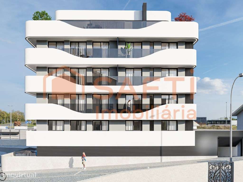 Trofa Premium Apartamento T1 Piso 4 com Varanda - Grande imagem: 4/12