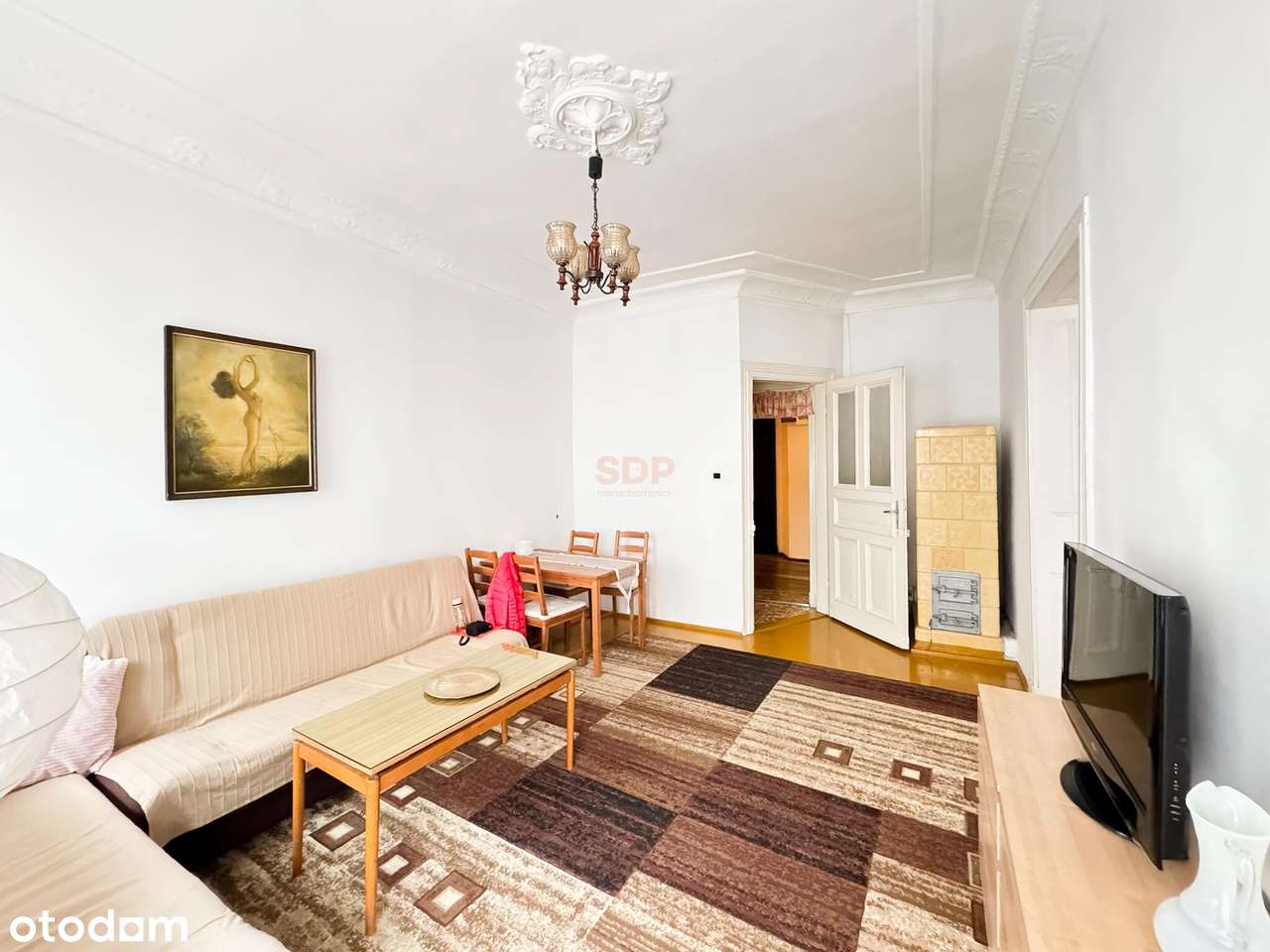 3 pokoje w kamienicy w centrum - oryginalne detale - Pełny obrazek: 4/11