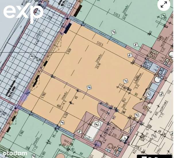 51m2, ekskluzywne mieszkanie, ul. Hlonda - Pełny obrazek: 4/20