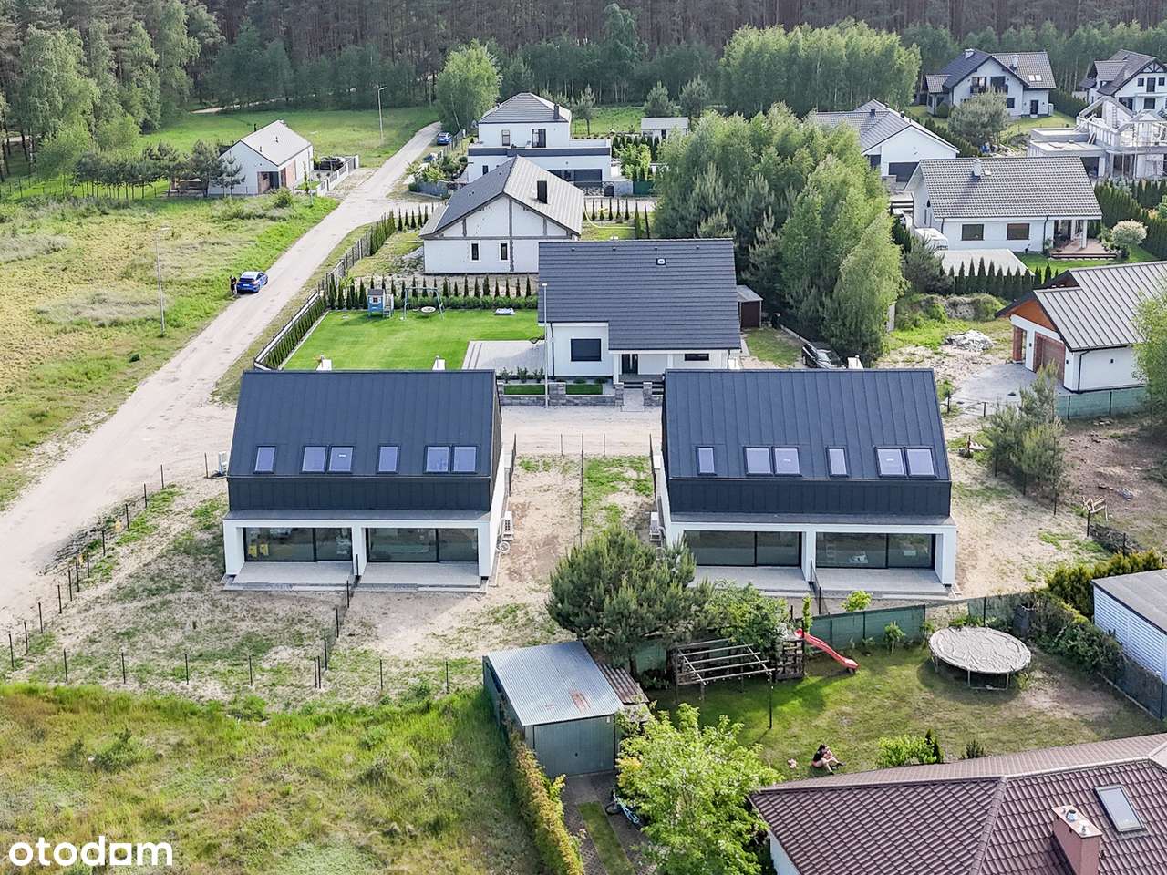 Nowoczesny Dom przy Lesie - zabudowa 2lokalowa - Pełny obrazek: 5/20