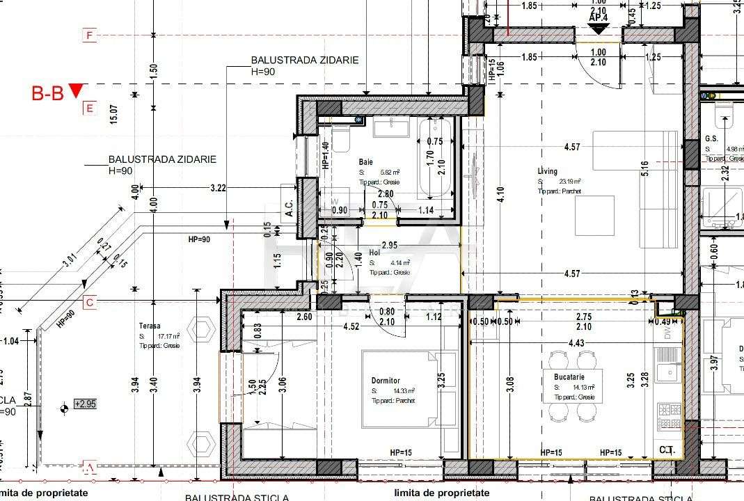 Apartament  2 camere bloc tip Boutique  la 5 minute de Unirii - Imagine principală: 4/9