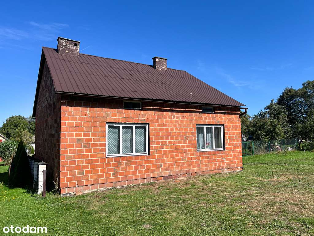 Murowany dom 100m2 | Działka 55 ar - Przewrotne-5