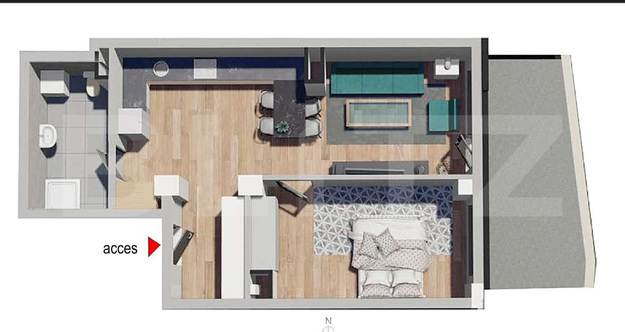 Comision 0!Apartament 2 camere, confort sporit,Bloc Nou,Petrom Calea B - Imagine principală: 2/15