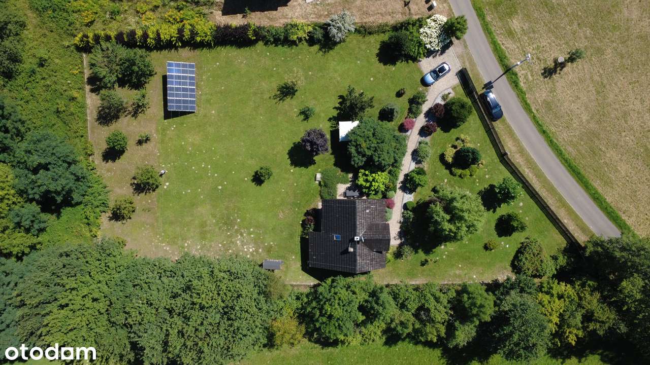 Dom z bali | Piękna działka 30a | Wola Wieruszycka gm. Łapanów-8