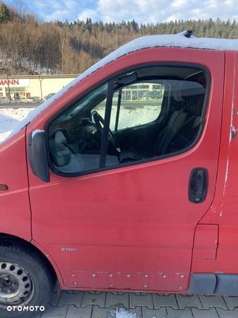 DRZWI TRAFIC II OPEL VIVARO I LEWE PRZÓD LEWY CZERWONE - 1