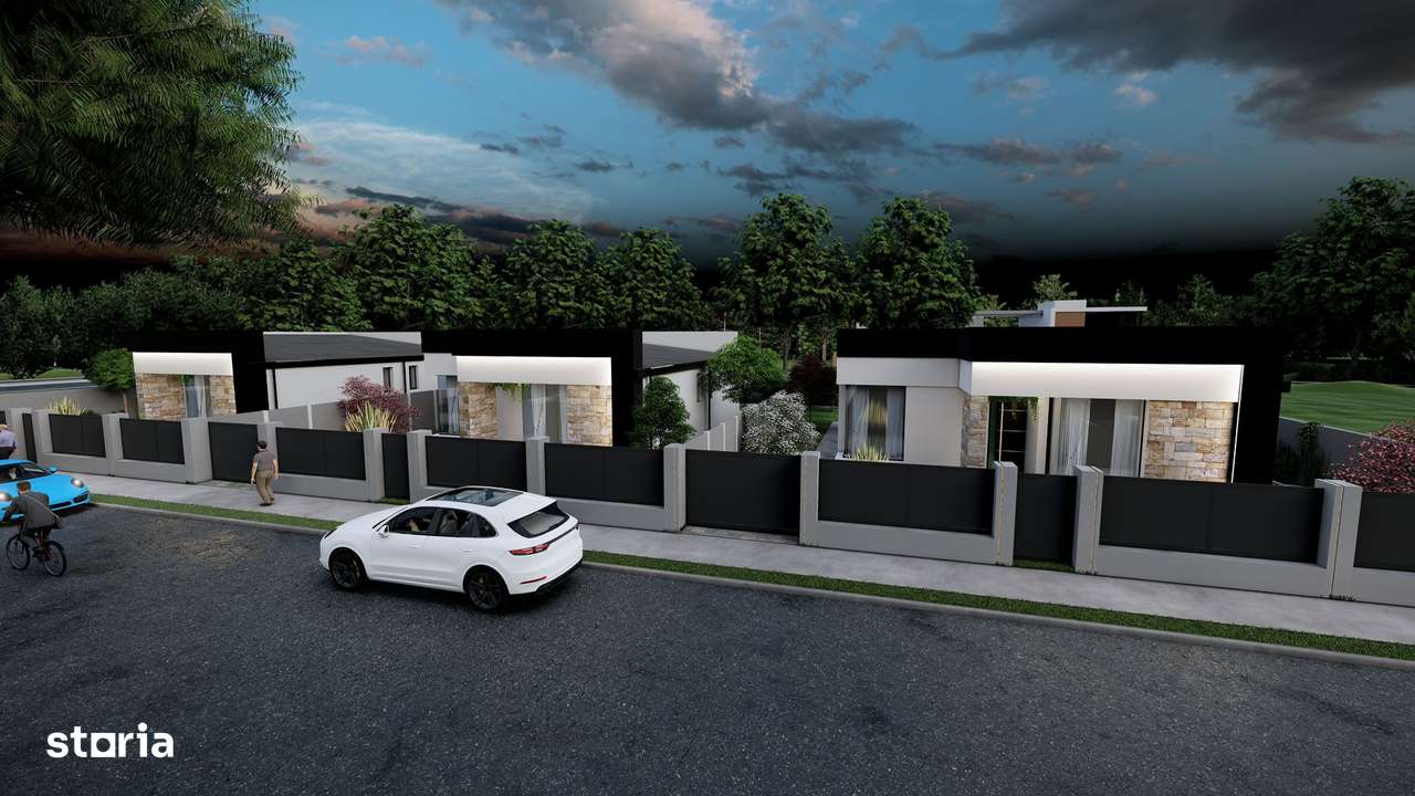 Casa Stil Mediteranean | 4 camere | 3 bai | Incalzire prin pardoseala-1