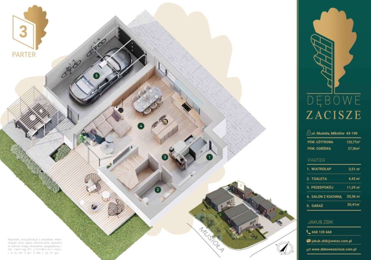 Nowoczesny, energooszczędny segment z umową najmu !! ROI 11%-18