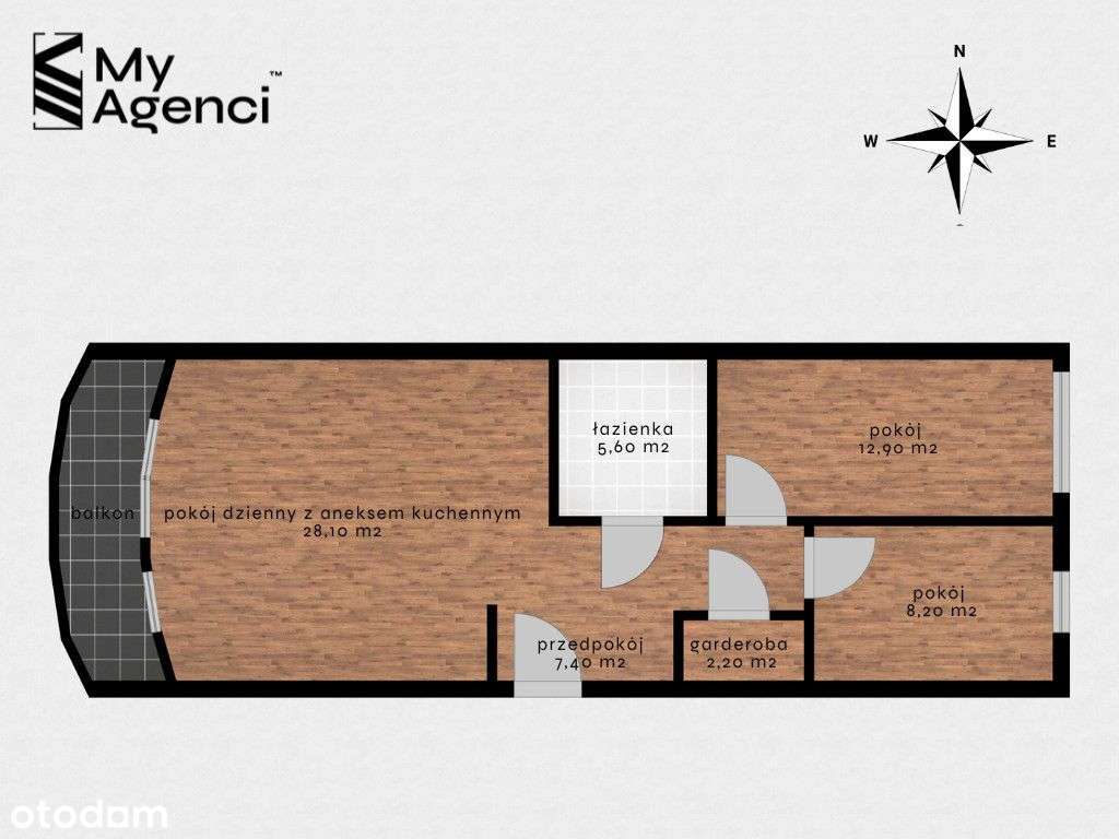 Reda Aquasfera - mieszkanie z halą i komórką-19