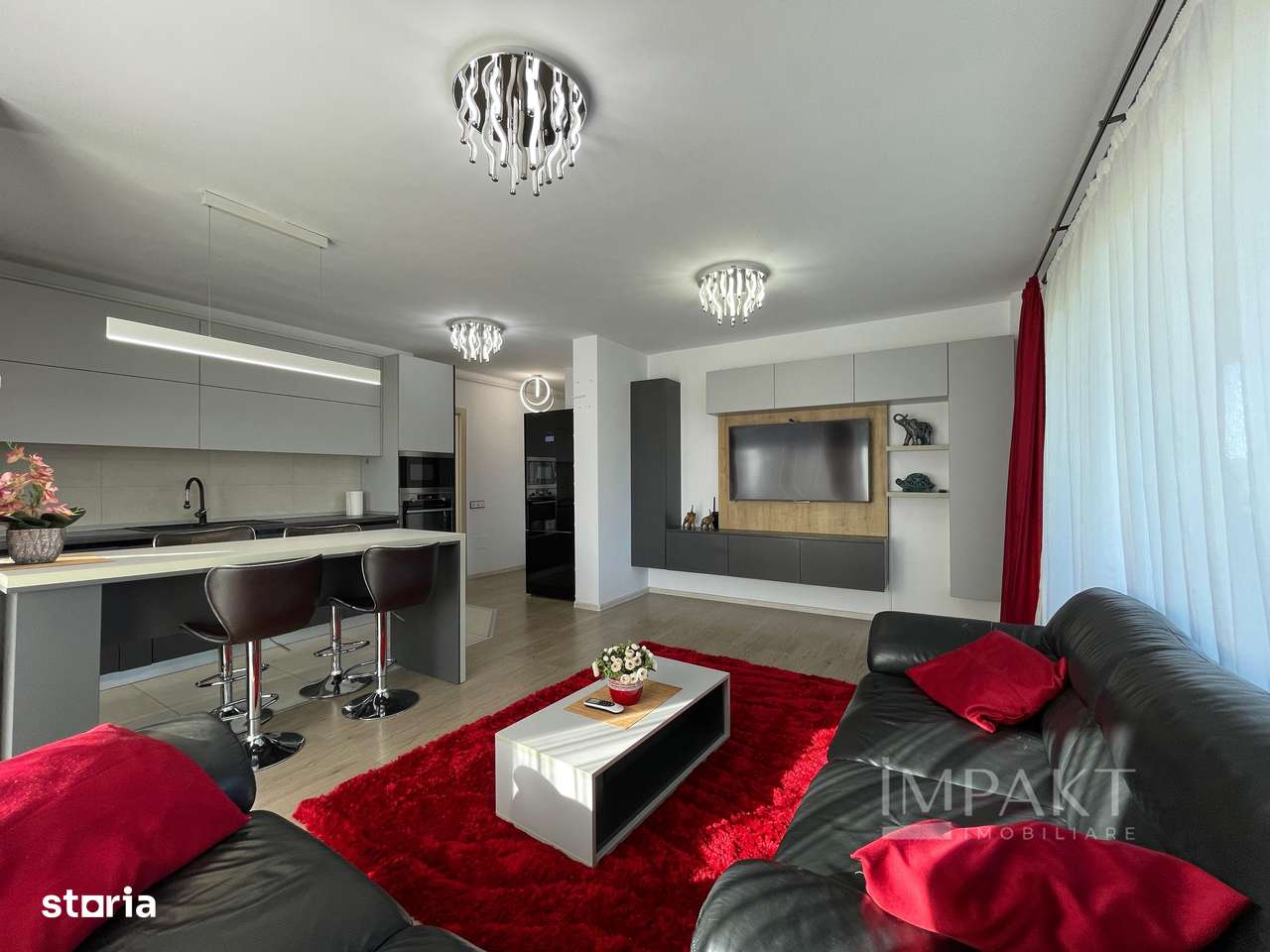 Apartament ULTRALUX cu 3 camere in cartierul Gheorgheni. - Imagine principală: 1/14