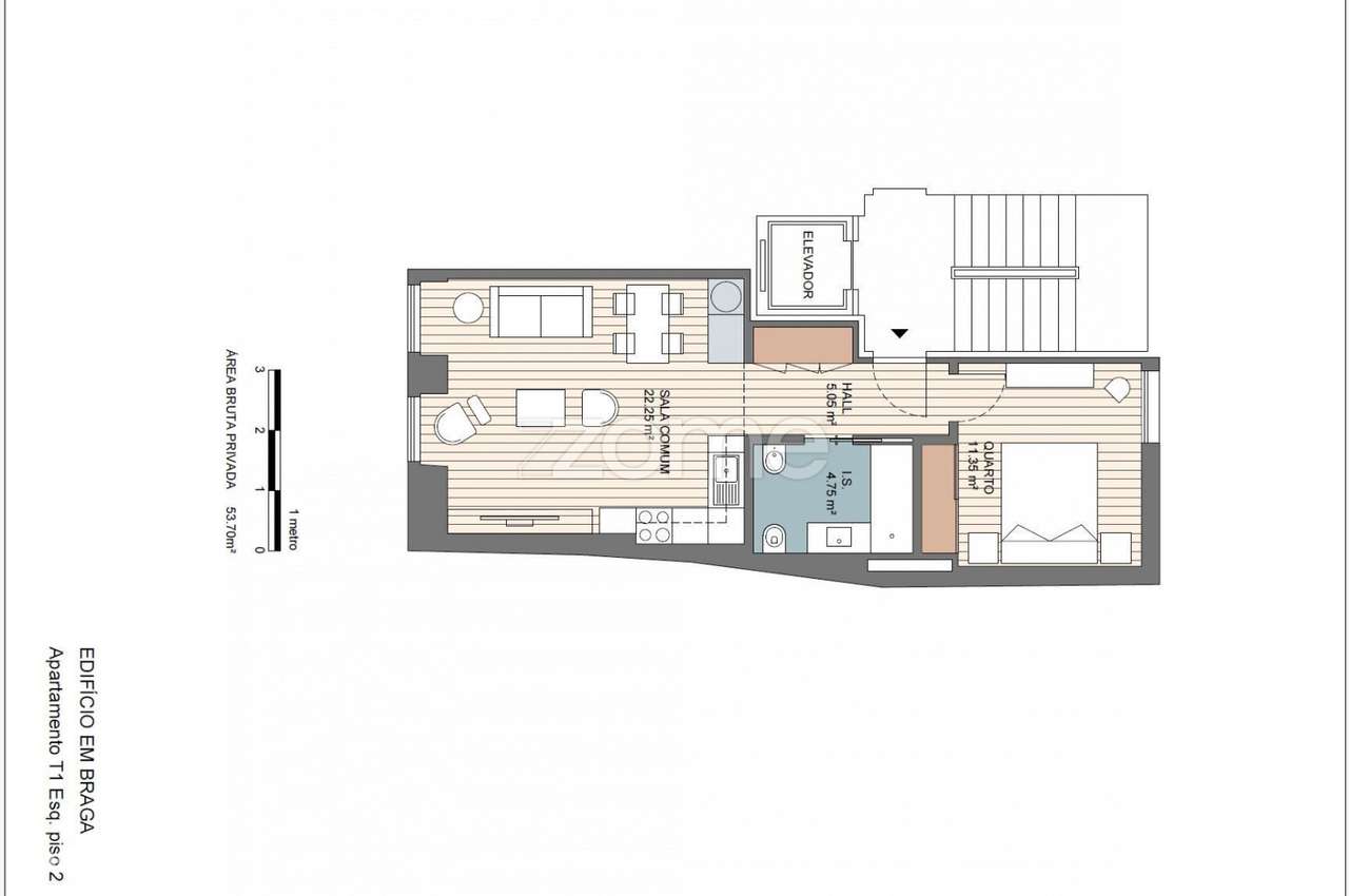 T1 NOVO - Edifício Pópulo BRAGA-6