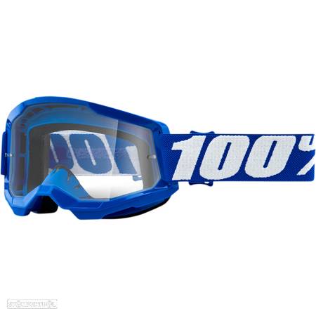 oculos 100% strata ii azul - 1