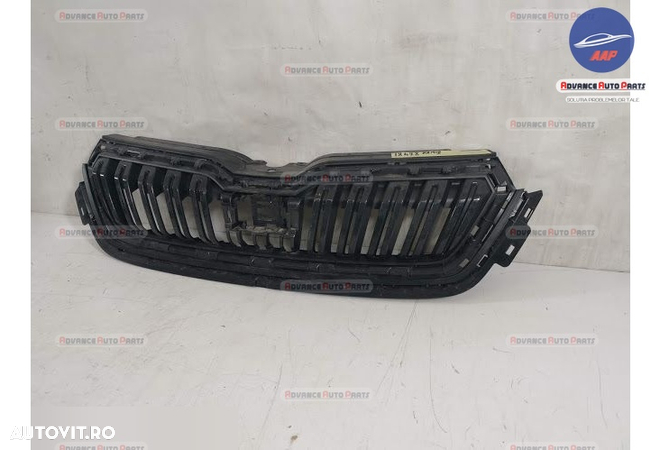 Grila Centrala Radiator Skoda Kodiaq 2019 2020 2021 originala - 3