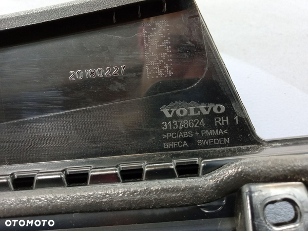 VOLVO V90 II LISTWA SŁUPKA B PRAWY PRZÓD 31378624 - 5