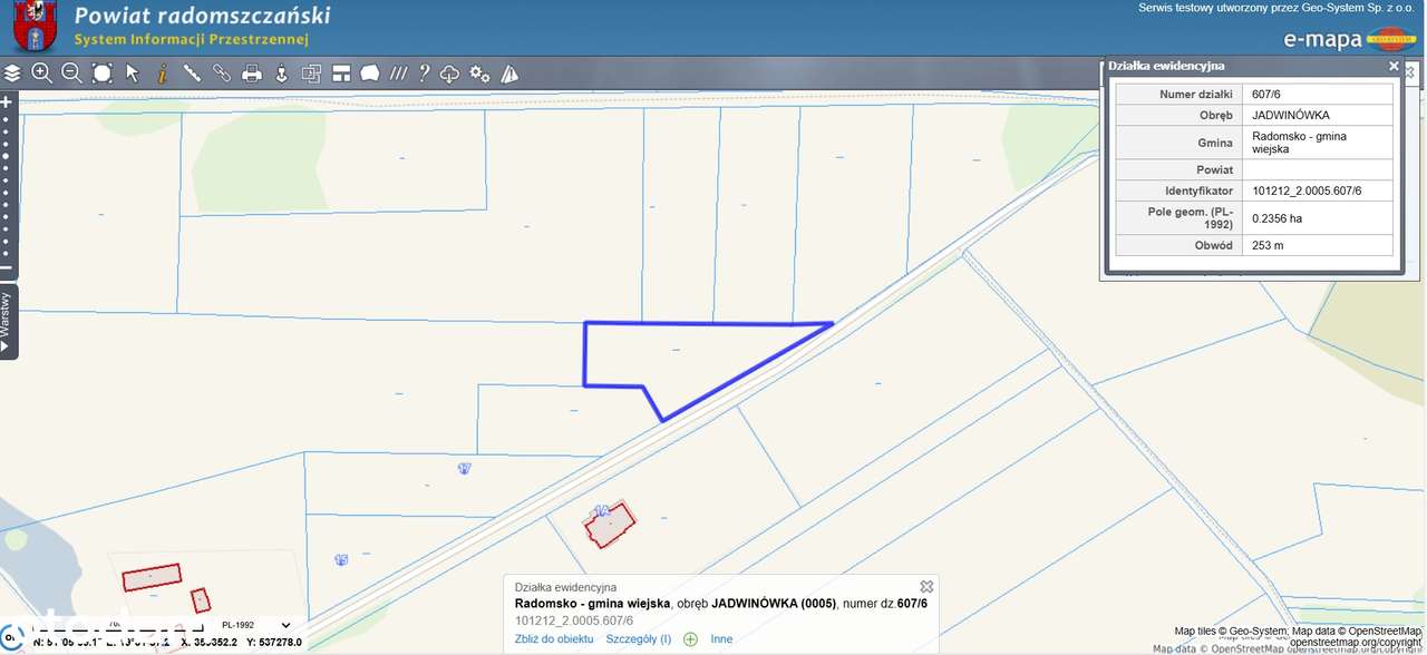 Duża działka budowlana blisko Radomska-6