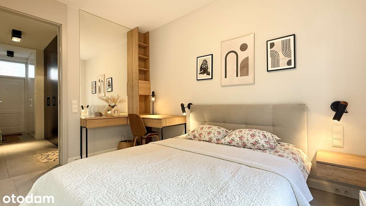 Nowoczesne, jasne 68,5 m² + ogródek 86m² | Nowa Wola 12 min na Mokotów - Pełny obrazek: 5/18