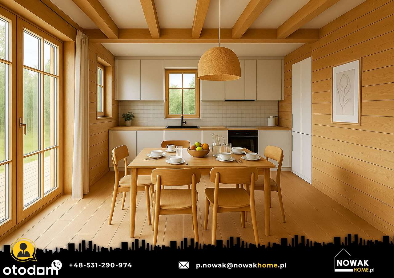 Koniaczów. Nowy Dom w Stylu Góralskim - Pełny obrazek: 4/10