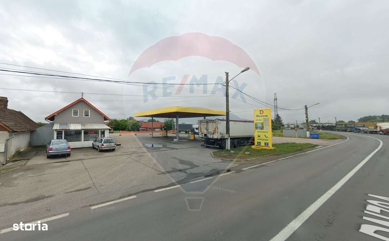 Benzinărie - Stație Carburant, de Vânzare în Vărșand, Jud. Arad - Imagine principală: 1/5