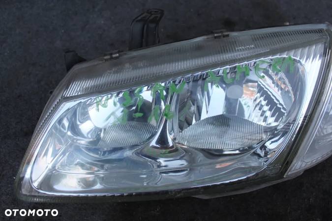 LAMPA LEWA LEWY PRZÓD KIERUNKOWSKAZ NISSAN ALMERA N16 EUROPA - 2