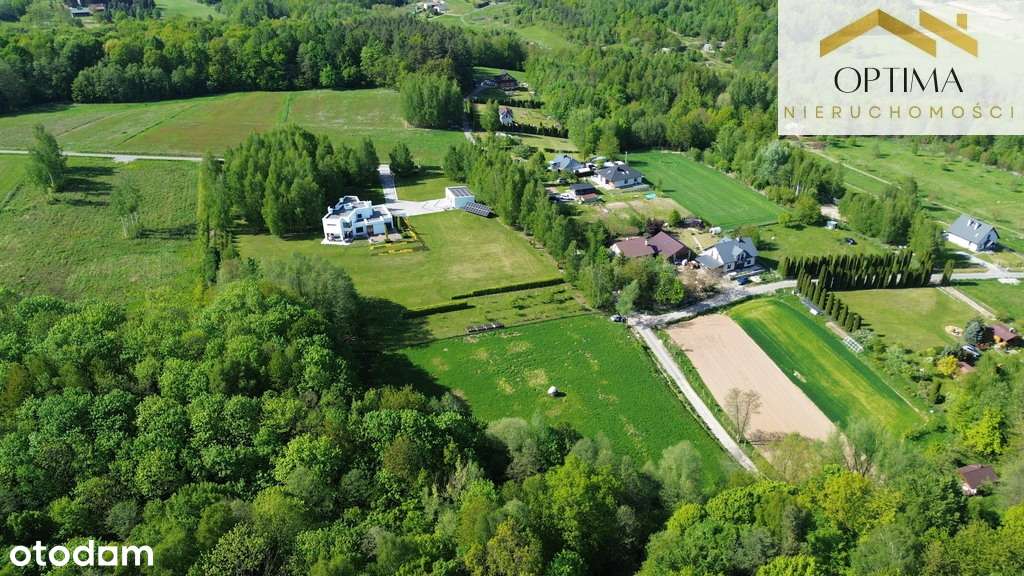 Atrakcyjna działka widokowa z lasem-3