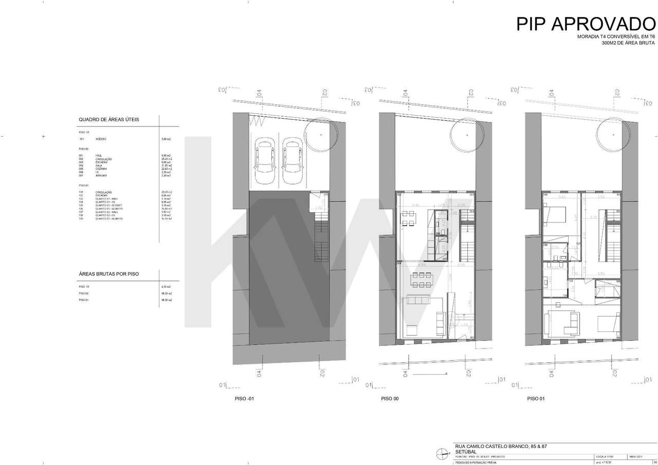 INVESTIMENTO ÚNICO EM SETÚBAL – ESTUDO PRÉVIO + LOCALIZAÇÃO PREMIUM +-15