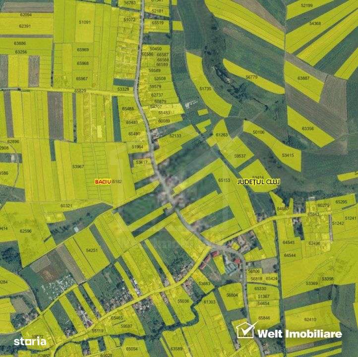 Teren intravilan Corusu cu vedere peste sat, parcelabil - Imagine principală: 4/4