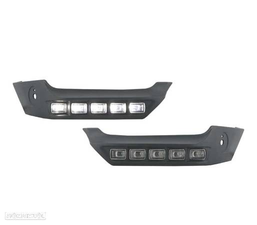 KIT DE LUZES DE CIRCULAÇÃO DIURNA LED ALTA POTÊNCIA PARA MERCEDES CLASSE G W463 89- - 4