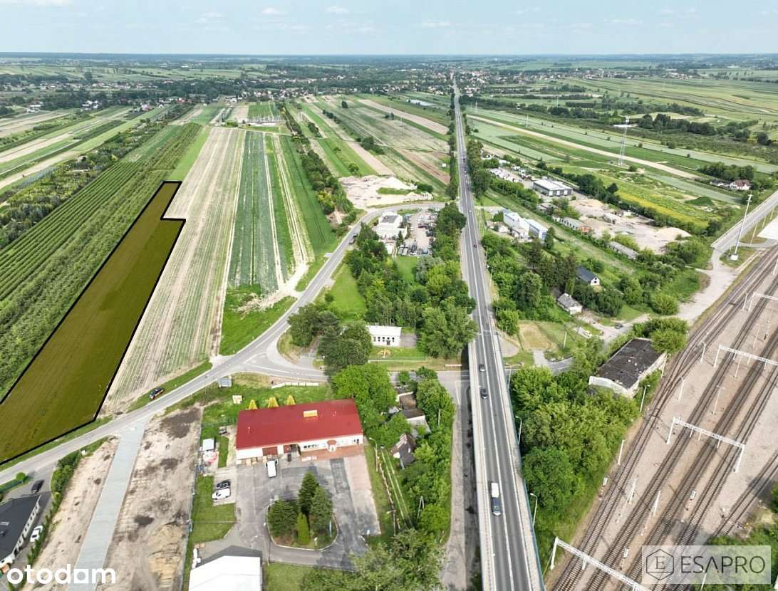 Grunt inwestycyjny 1,24 ha w Puławach – Iogistyka, biura, produkcja-4