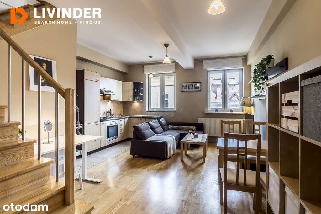 Jasne, ciche, dwupoziomowe z 10m2 piwnicą-1