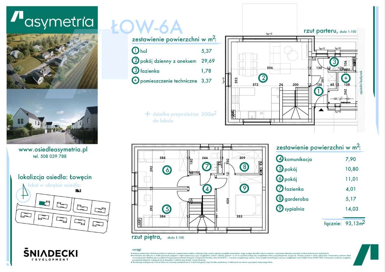 Asymetryczny blizniak z widokiem na las-5