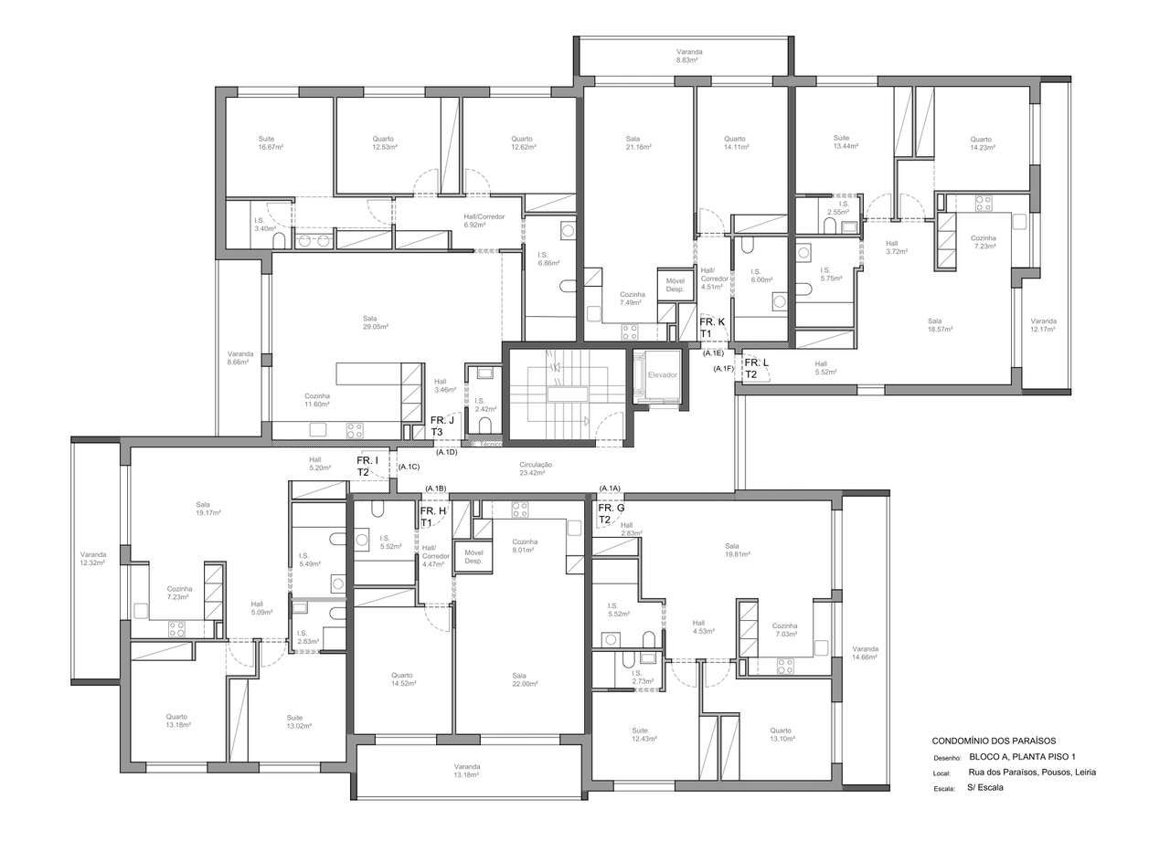 Apartamento T3 | Pousos | Leiria-24