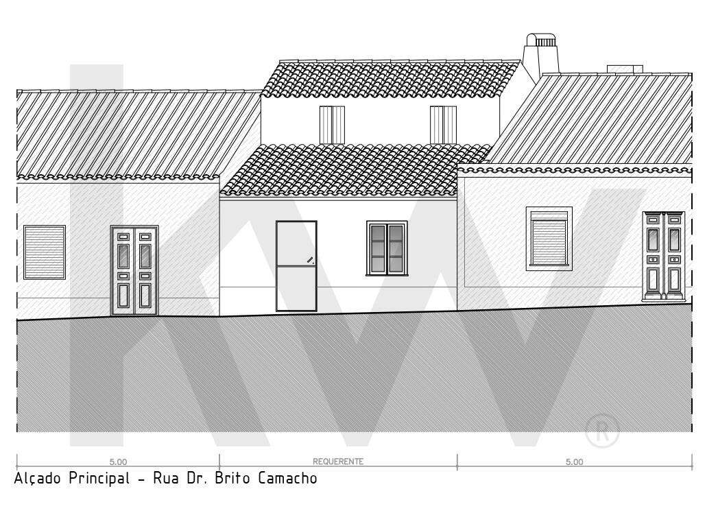 Prédio em Ruína com Projeto Aprovado para Duas Moradias T2 Duplex - Grande imagem: 5/11