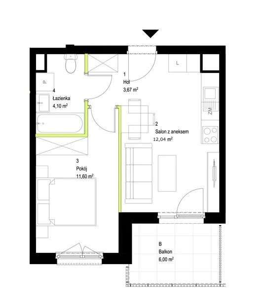 Idealne na start lub inwestycję | 2-pokojowe-10