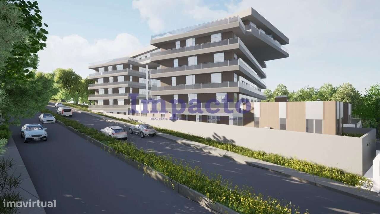 Apartamento T3 com terraço em construção - Grande imagem: 5/6