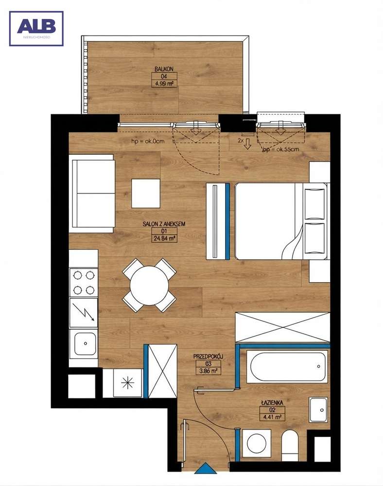 Apartament mieszkalny zaledwie 2km od morza!-1