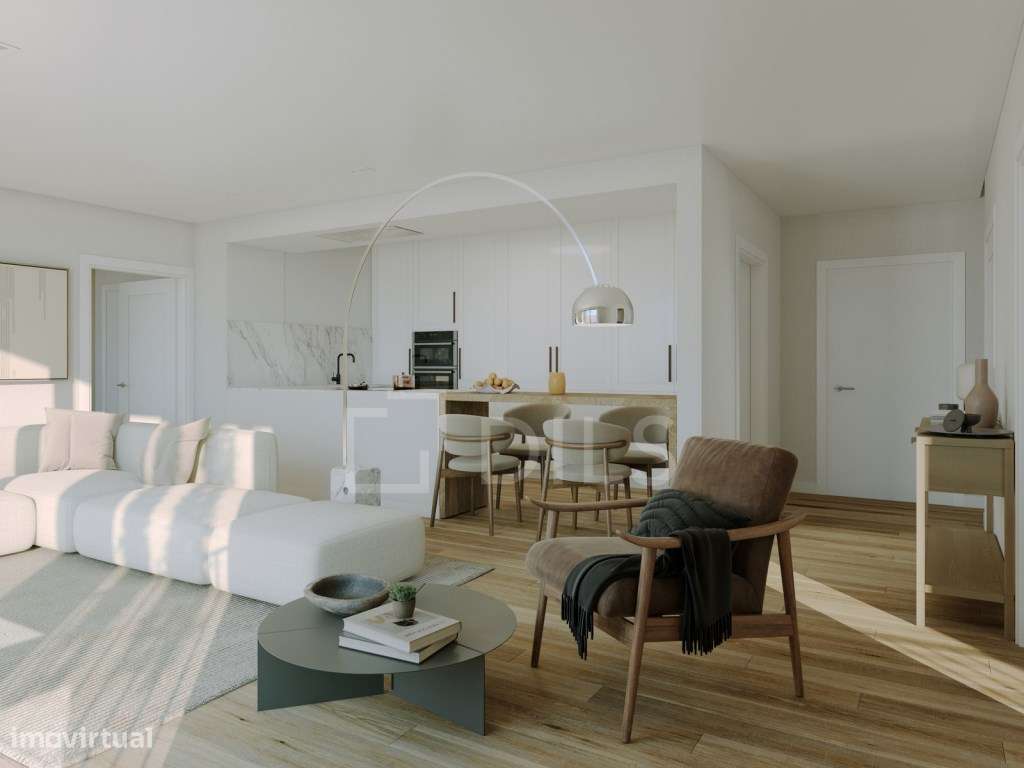 Apartamento T1 com área exterior no mais recente empreendimento jun... - Grande imagem: 2/60