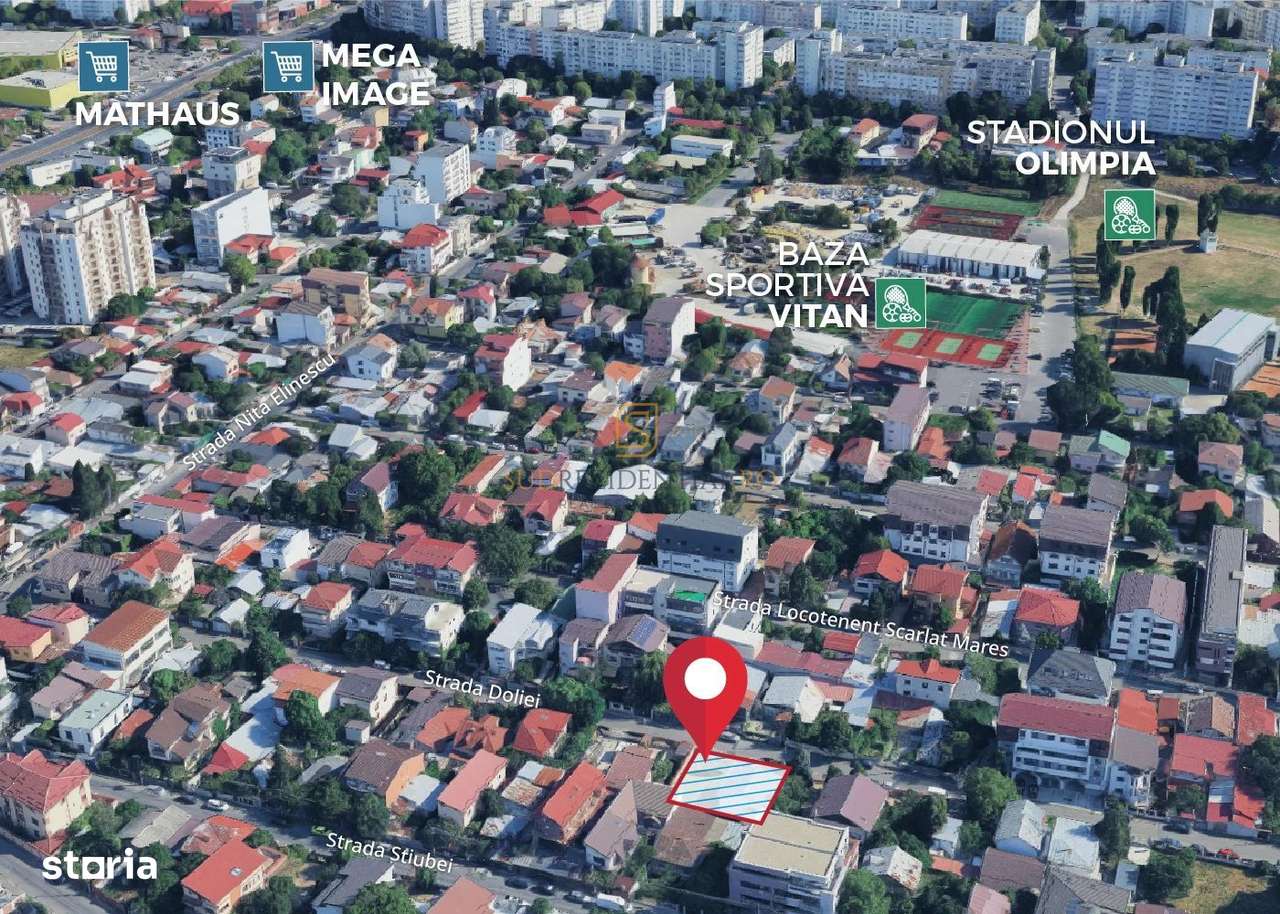 Teren 498mp de vanzare, metrou Mihai Bravu,ideal dezvoltare imobiliara - Imagine principală: 4/9