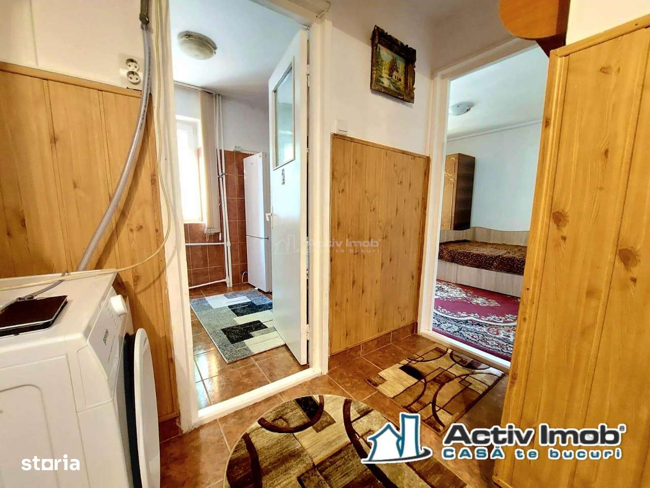 2 camere, etaj 1, 42 mp, boxa subsol, mobilat si utilat, Micro 14 - Imagine principală: 2/10