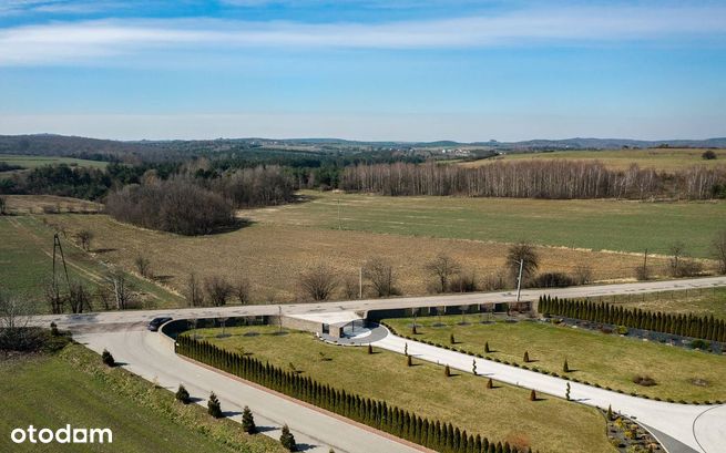 Działka budowlana pod lasem | Ogrodzieniec Giebło.