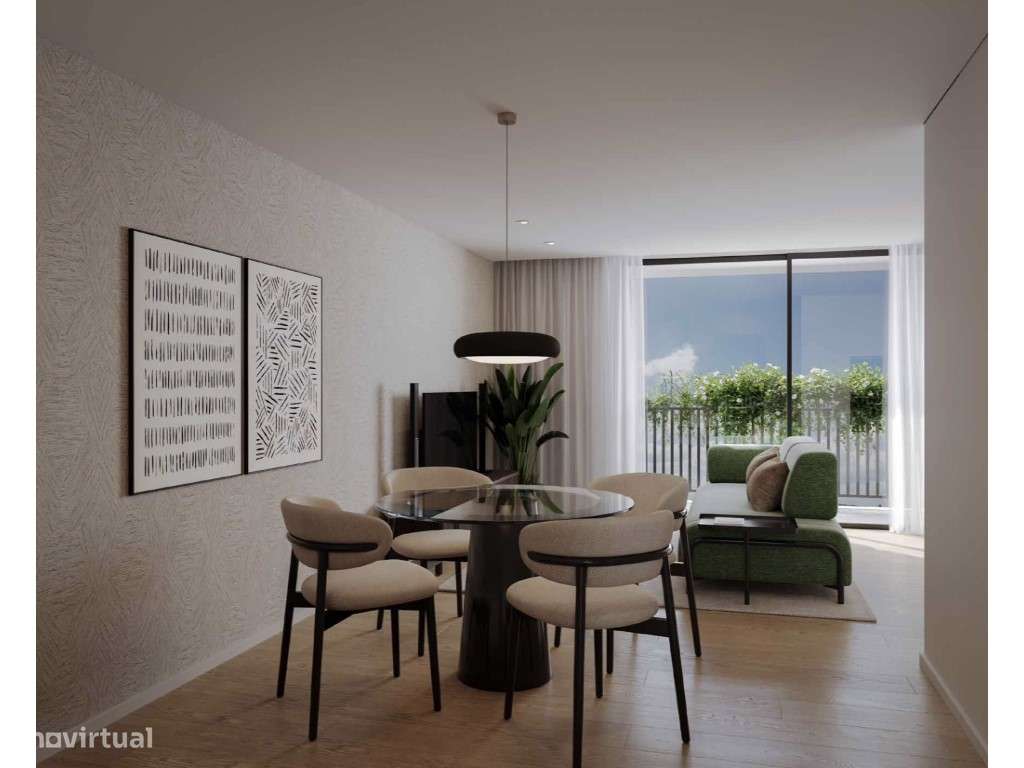 Apartamento T 1 c/ Lugar de garagem no Porto-2