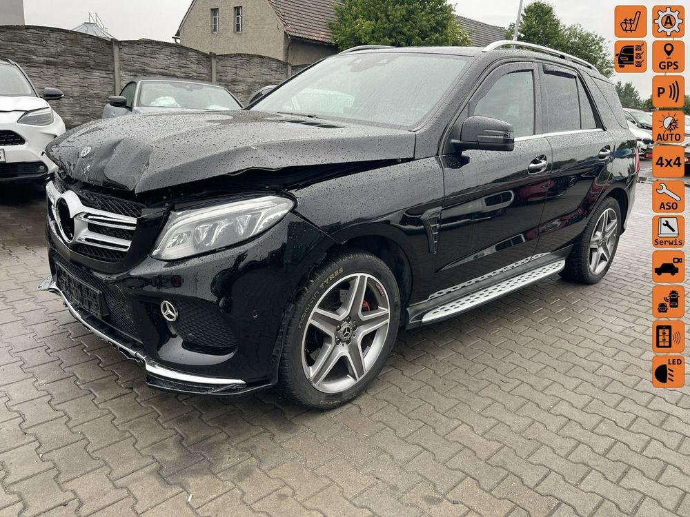 Mercedes-Benz GLE W166 (2015-2019) 350 d 4Matic 9G-TRONIC AMG Line 2017