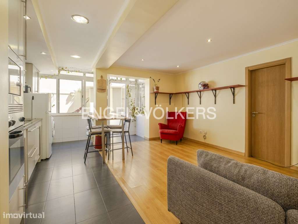 Apartamento T2 com terraço - Grande imagem: 3/24