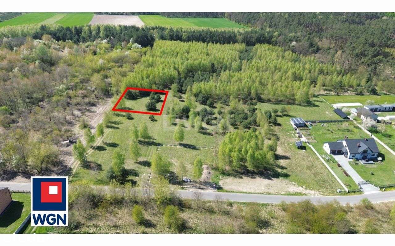 Działka, 900 m², Kodrąb-3