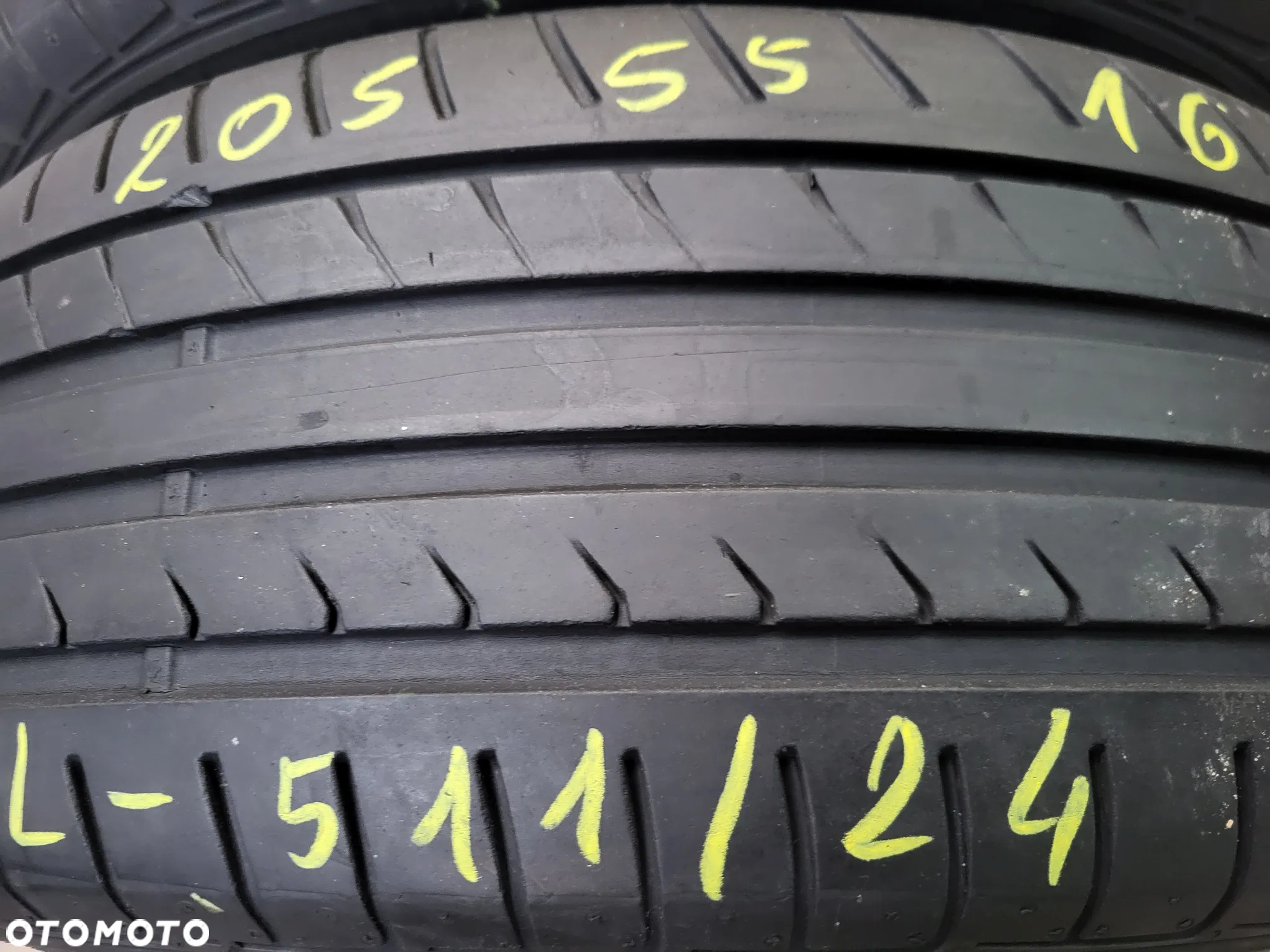 205/55r16 91V (L511/24)005 2szt 5mm Sport BluResponse DUNLOP LETNIE - 5