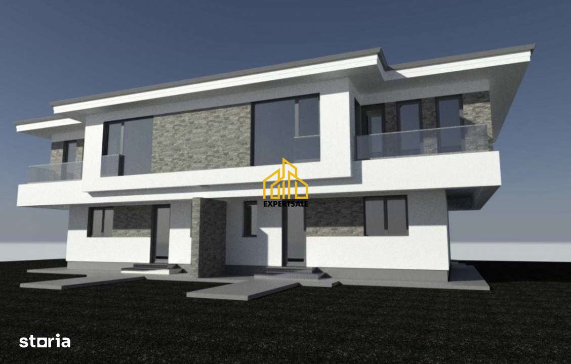 Casa individuala cuplataP+1 | 145 mp | 3 dormitoare | Incalzire in par-1