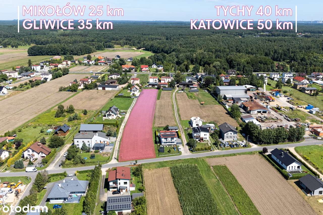 Grunt z koncepcją podziału na 6 działek budowlanych! Okazja cenowa! - Pełny obrazek: 5/13