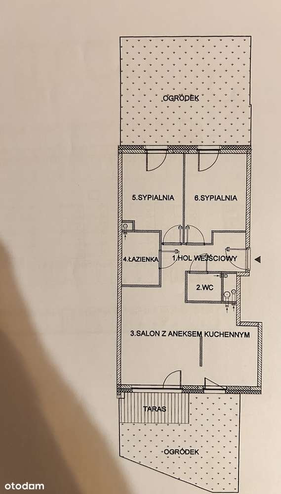 Mieszkanie z dwoma ogrodami na sprzedaż-1